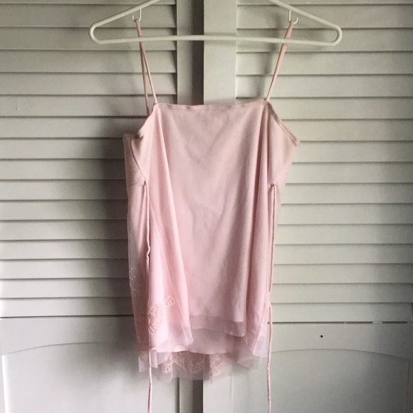 Pink Beaded Tank Top | K-Mode - Picture 3 of 4